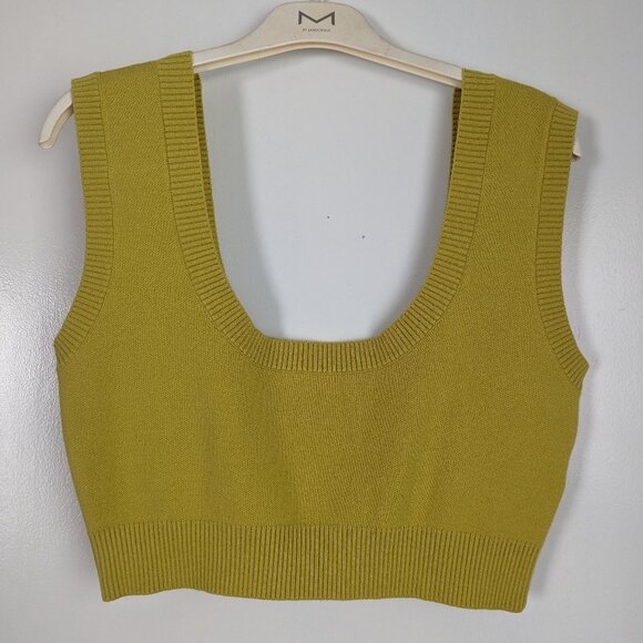Anthropologie Cropped Sweater Vest - Picture 2 of 4